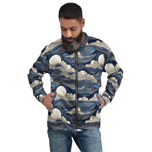 Celestial Breakers on a Bomber Jacket