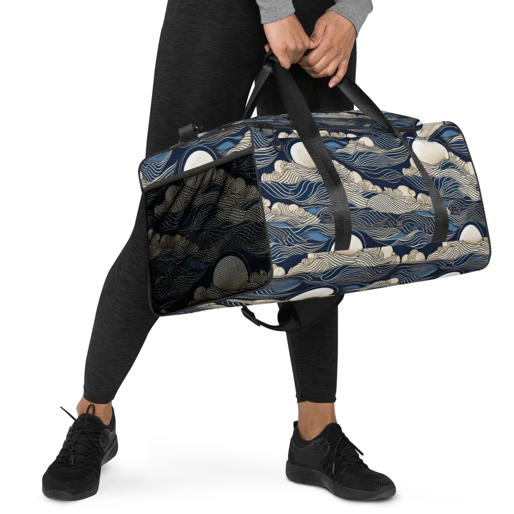 Celestial Breakers on Duffle Bag — Right Front