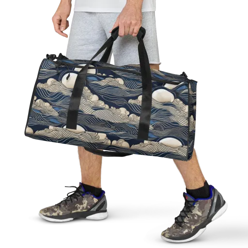 Celestial Breakers on a Duffle Bag