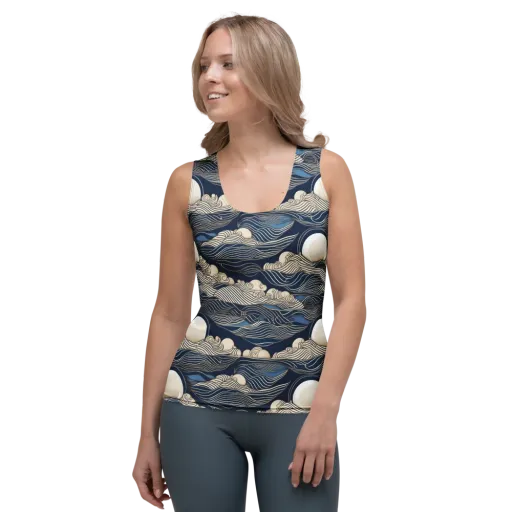 Celestial Breakers on a Women's Tank Top