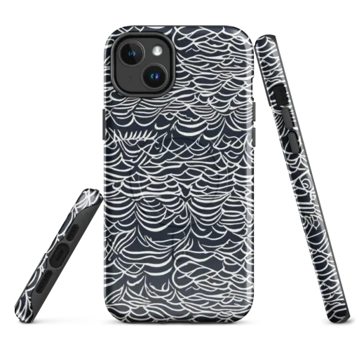Nautical Abstraction on a MagSafe Tough Case for iPhone®