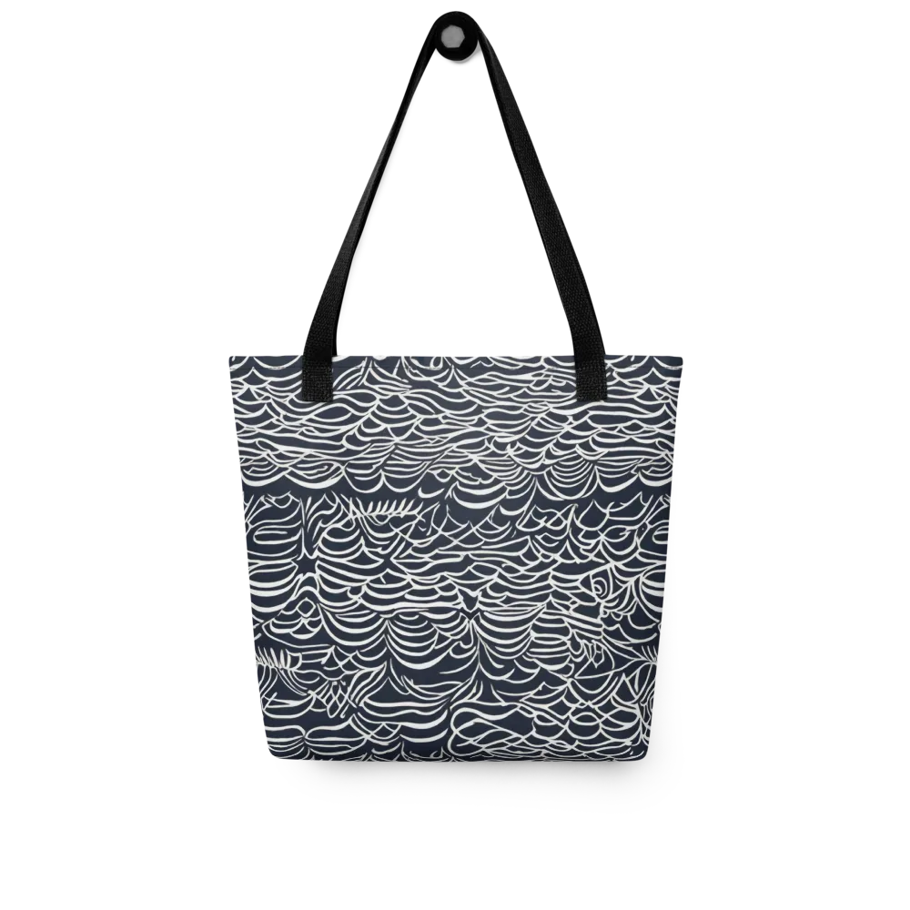 Nautical Abstraction on Tote Bag — Front