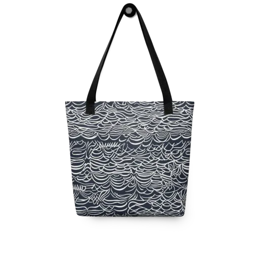 Nautical Abstraction on a Tote Bag