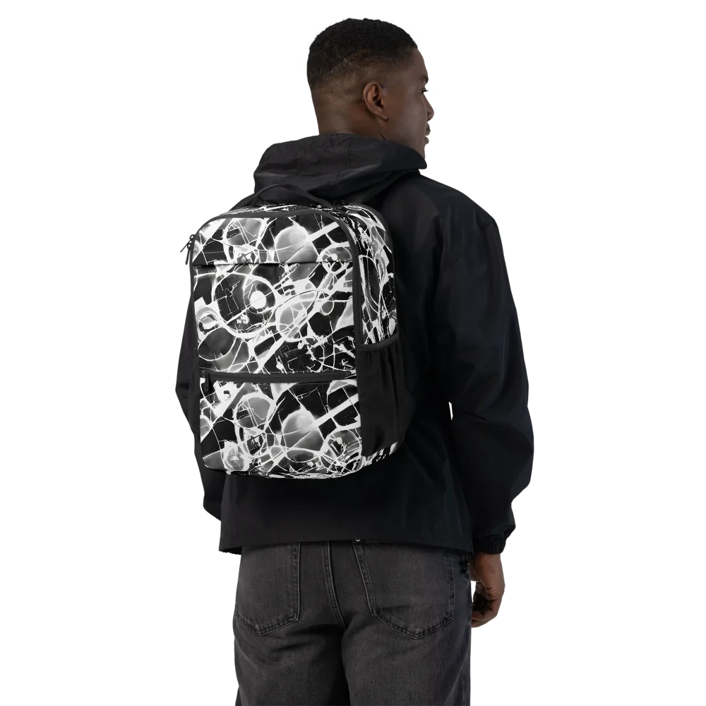 Obsidian Shatter on Utility Backpack — Back