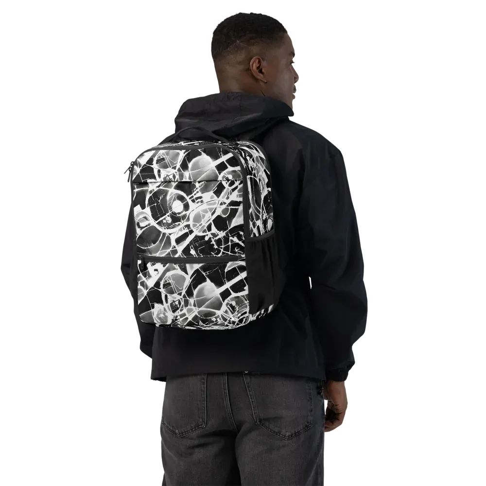 Obsidian Shatter on Utility Backpack — Back