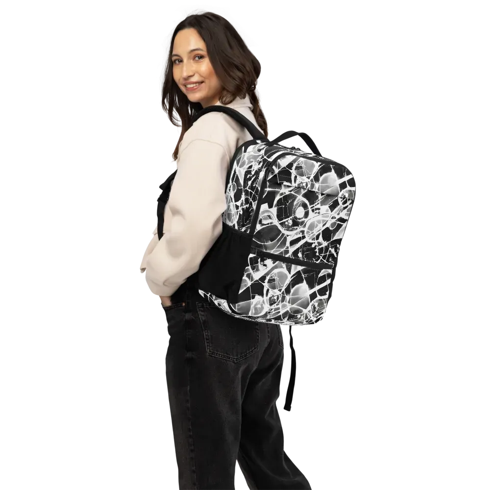 Obsidian Shatter on Utility Backpack — Back