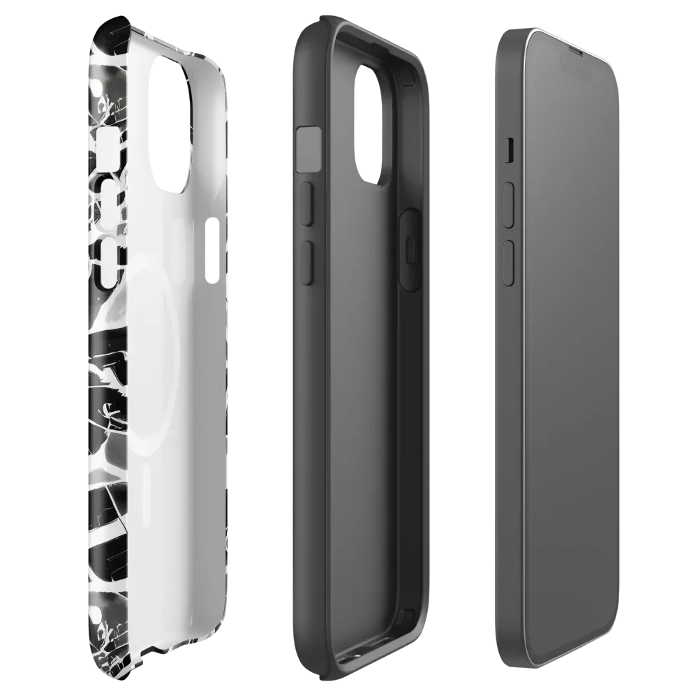 Obsidian Shatter on MagSafe Tough Case for iPhone® — Front