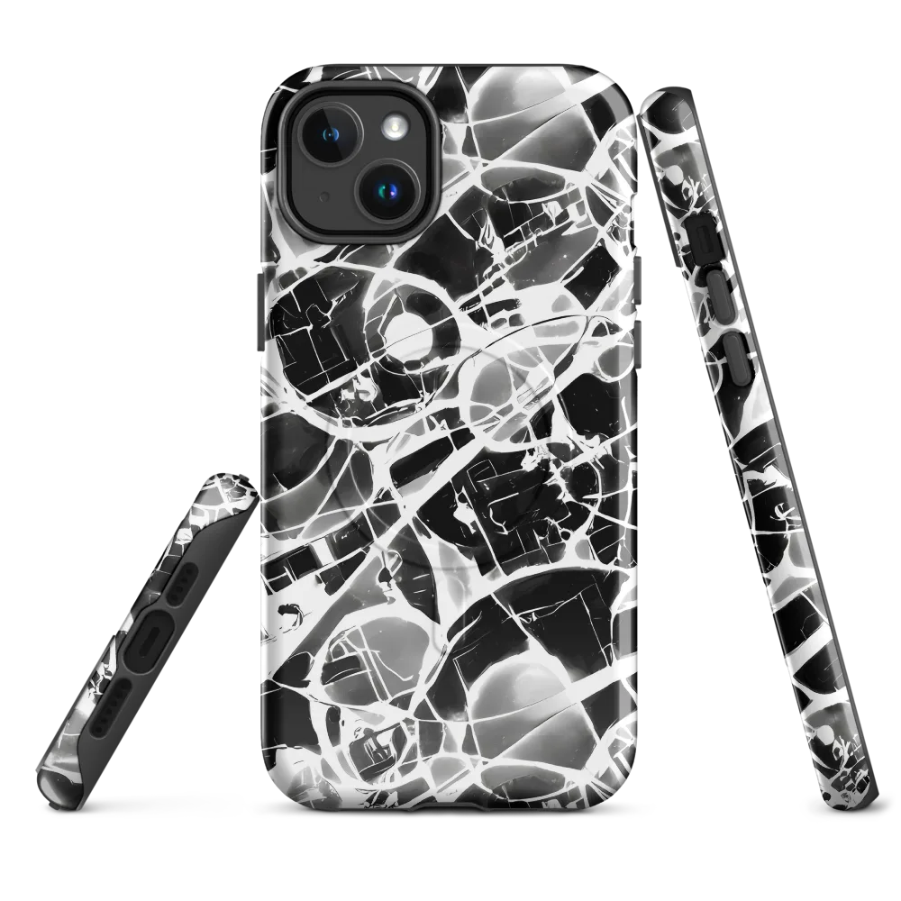 Obsidian Shatter on MagSafe Tough Case for iPhone® — Front