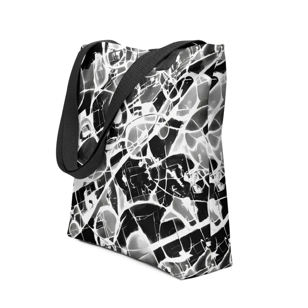 Obsidian Shatter on Tote Bag — Front