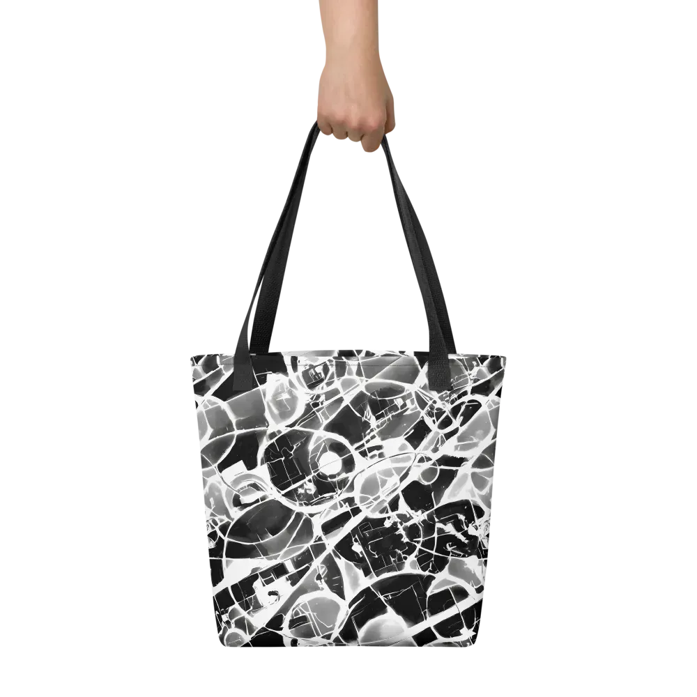 Obsidian Shatter on Tote Bag — Front