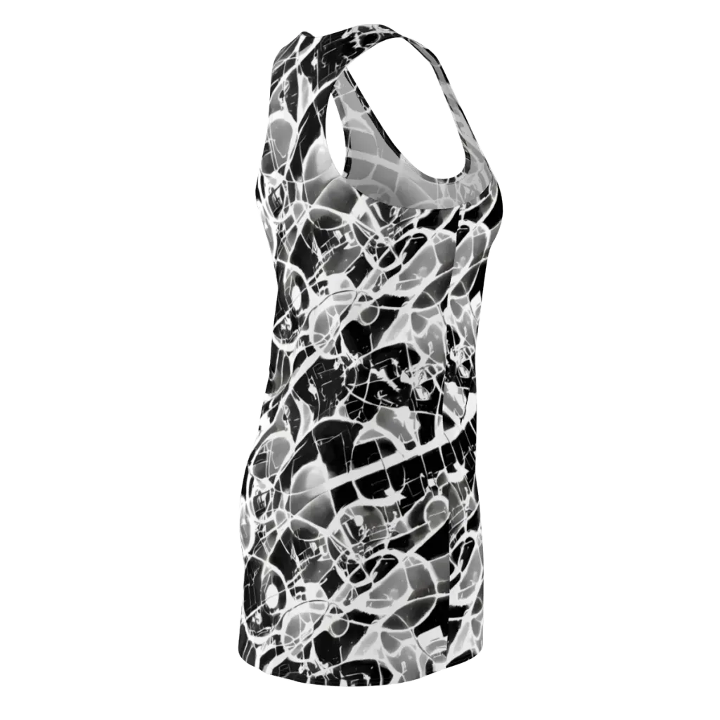 Obsidian Shatter on Racerback Dress — Back Side