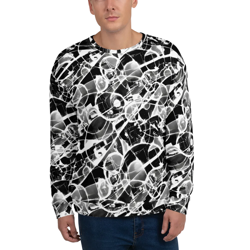 Obsidian Shatter on Sweatshirt — Front