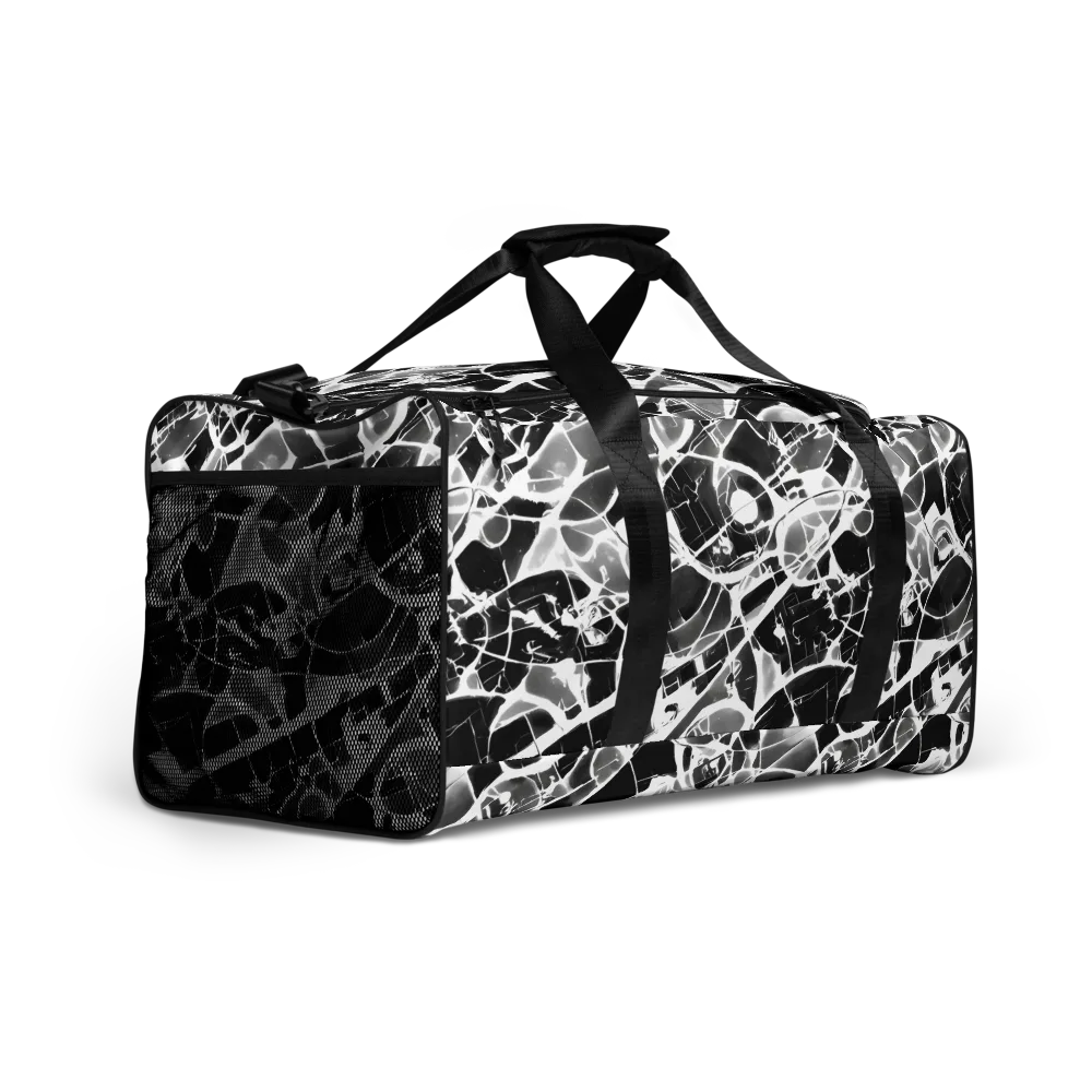 Obsidian Shatter on Duffle Bag — Right Front
