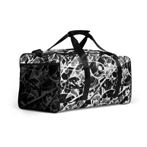 Obsidian Shatter on a Duffle Bag