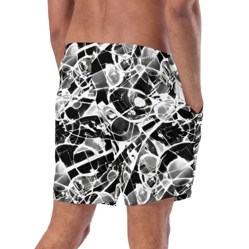 Obsidian Shatter on a Swim Trunks