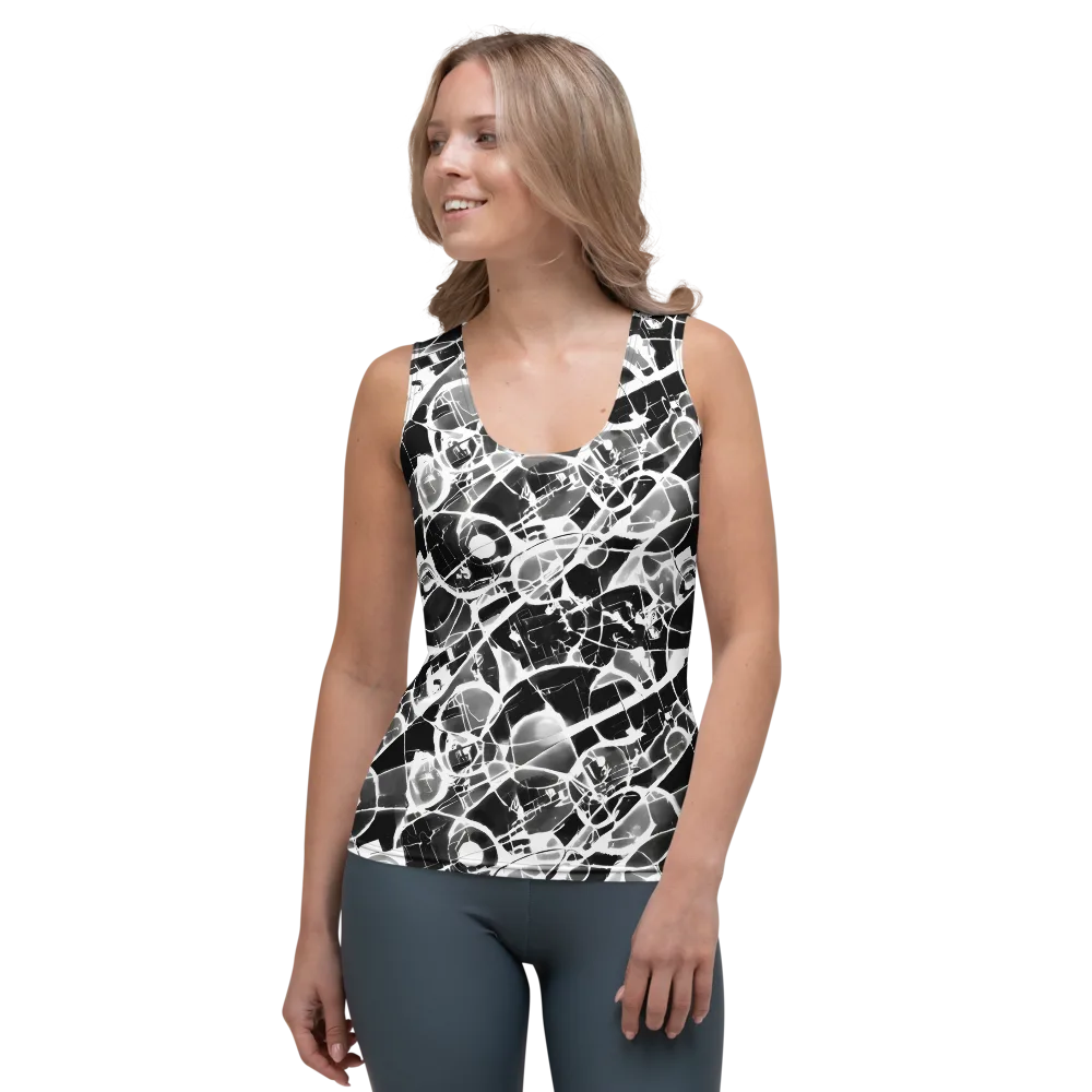 Obsidian Shatter on Women's Tank Top — Front