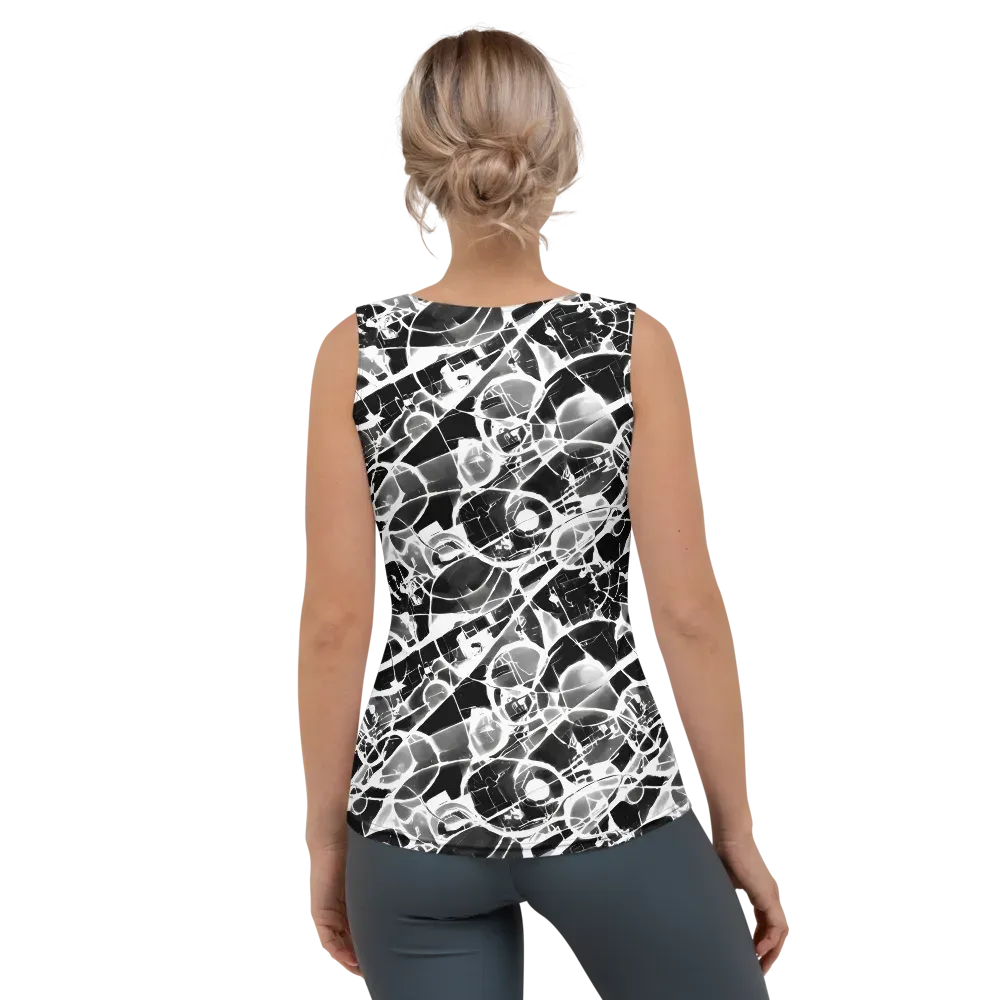 Obsidian Shatter on Women's Tank Top — Back