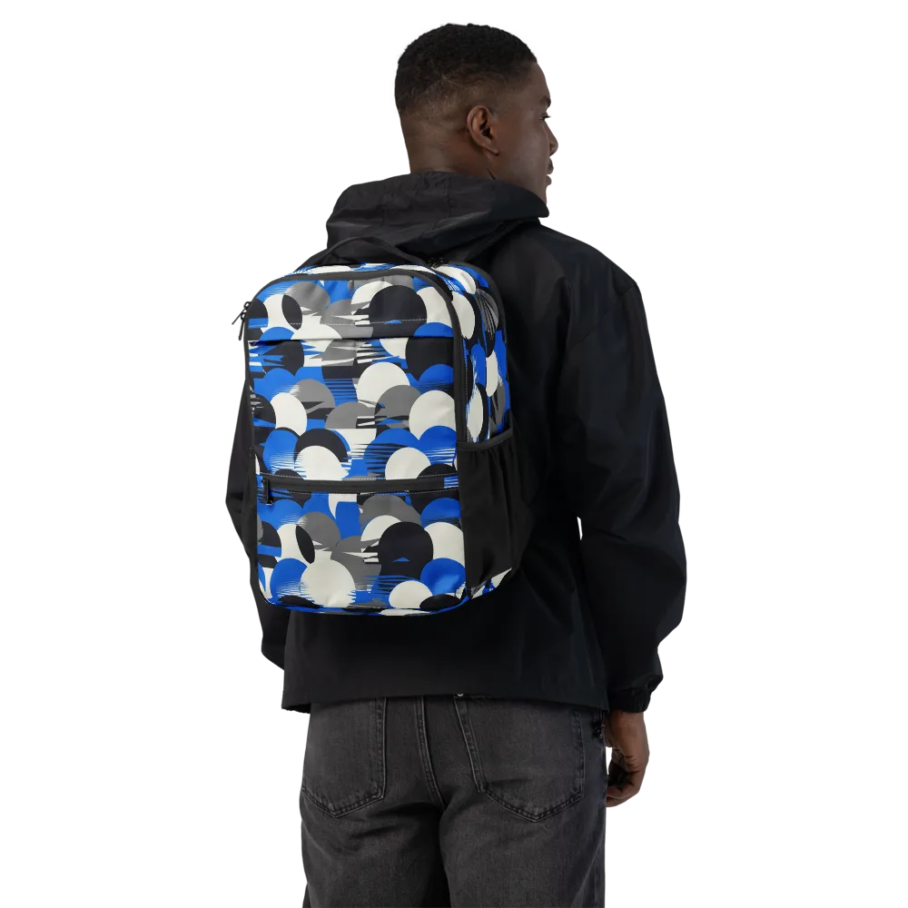 Electric Tumble on Utility Backpack — Back