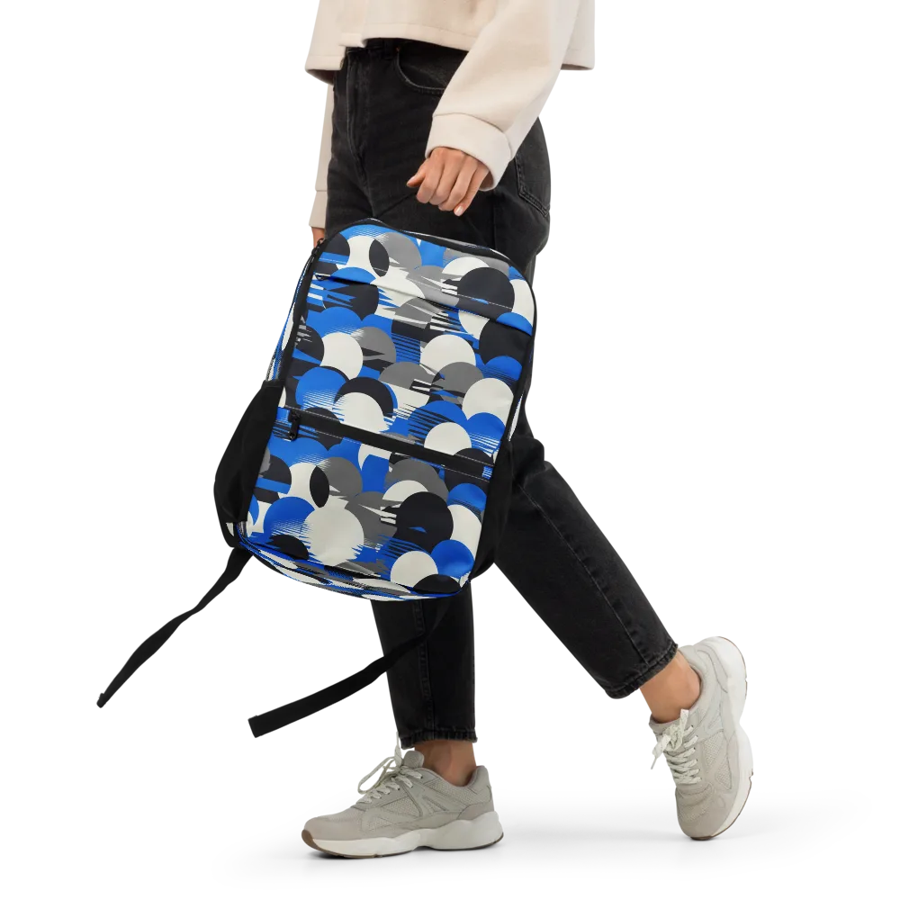 Electric Tumble on Utility Backpack — Front
