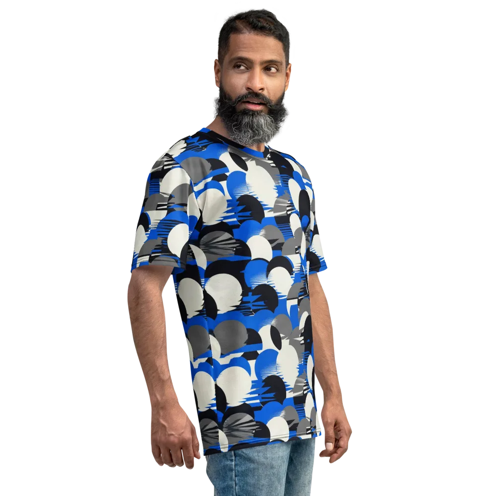 Electric Tumble on Men's Crew Neck T-Shirt — Right