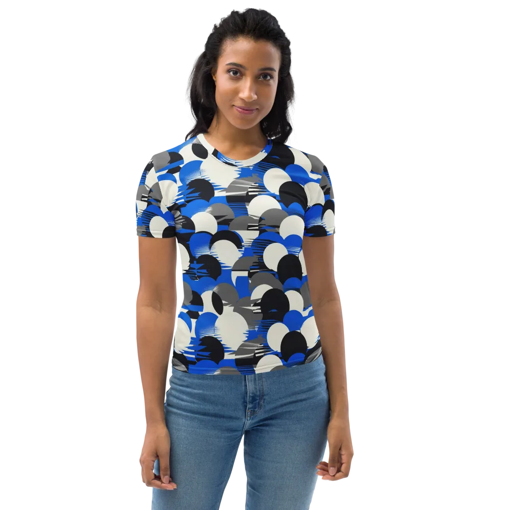 Electric Tumble on Women's Crew Neck T-Shirt — Front