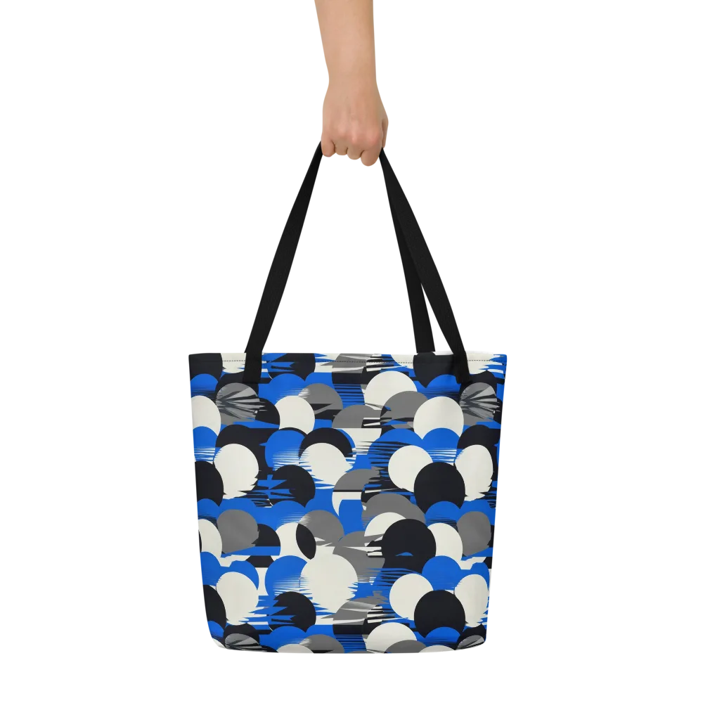 Electric Tumble on Large Tote Bag W/ Pocket — Front