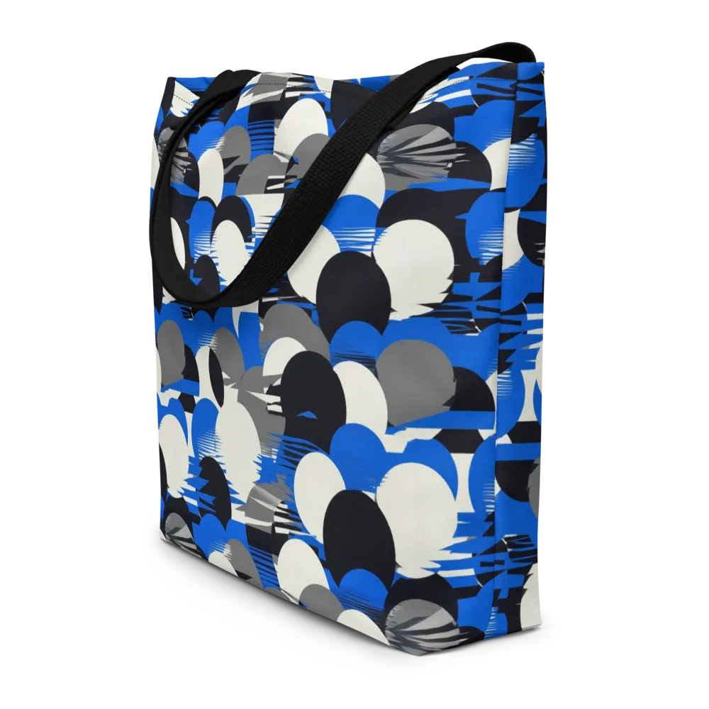 Electric Tumble on Large Tote Bag W/ Pocket — Front