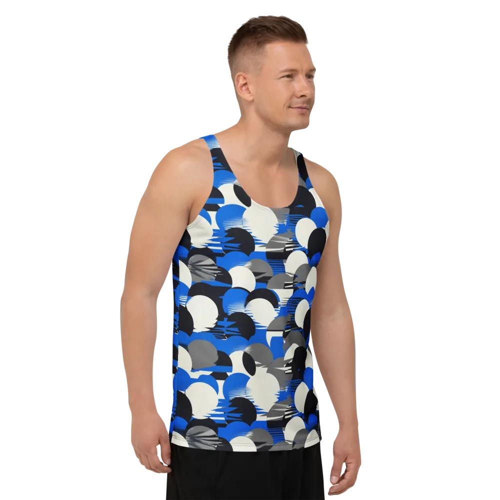 Electric Tumble on Men's Tank Top — Right Front