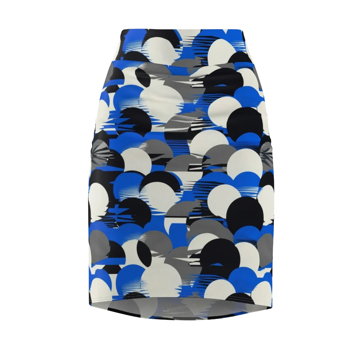 Electric Tumble on Pencil Skirt — Front