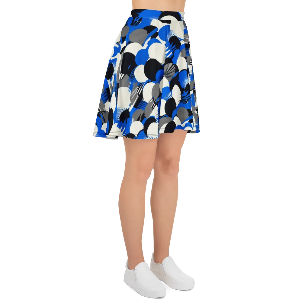 Electric Tumble on Skater Skirt — Right