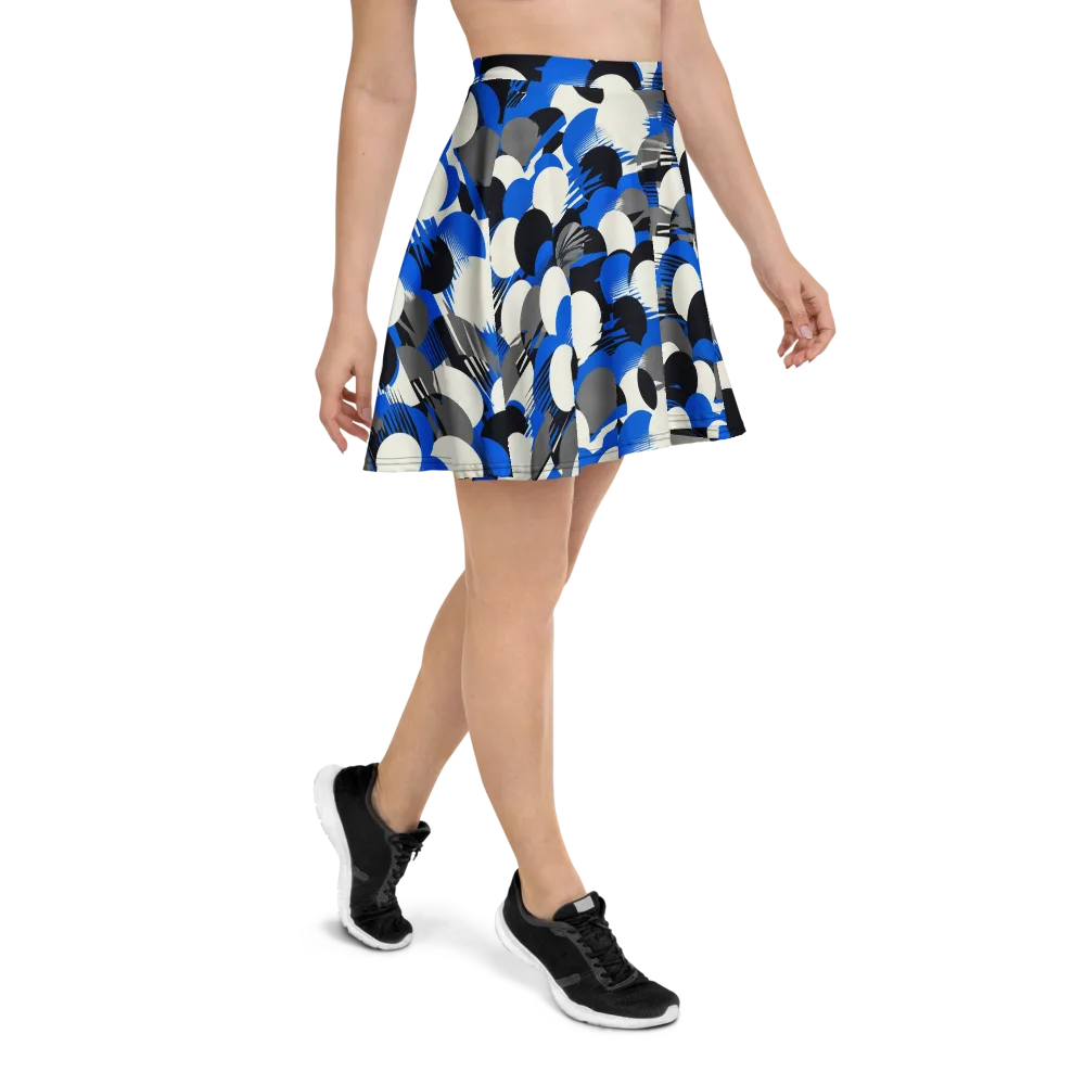 Electric Tumble on Skater Skirt — Right