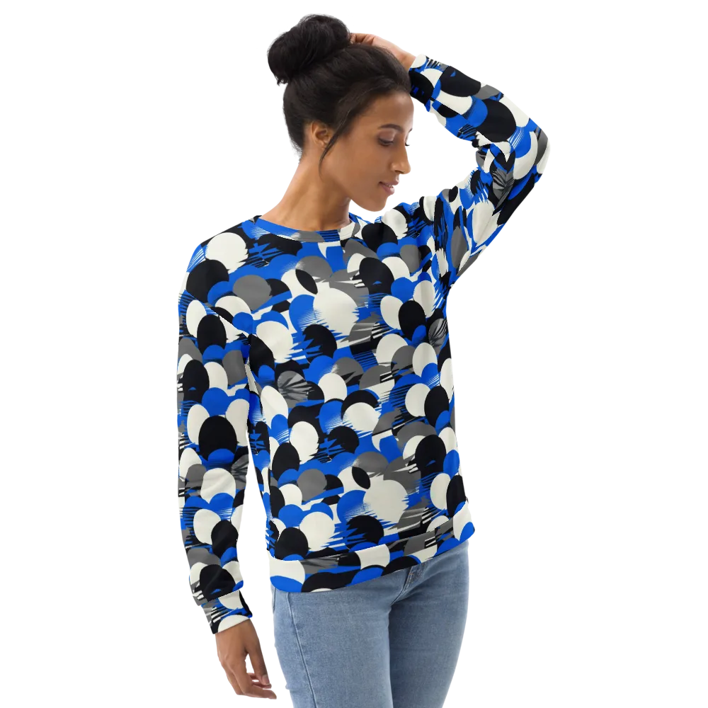 Electric Tumble on Sweatshirt — Right Front