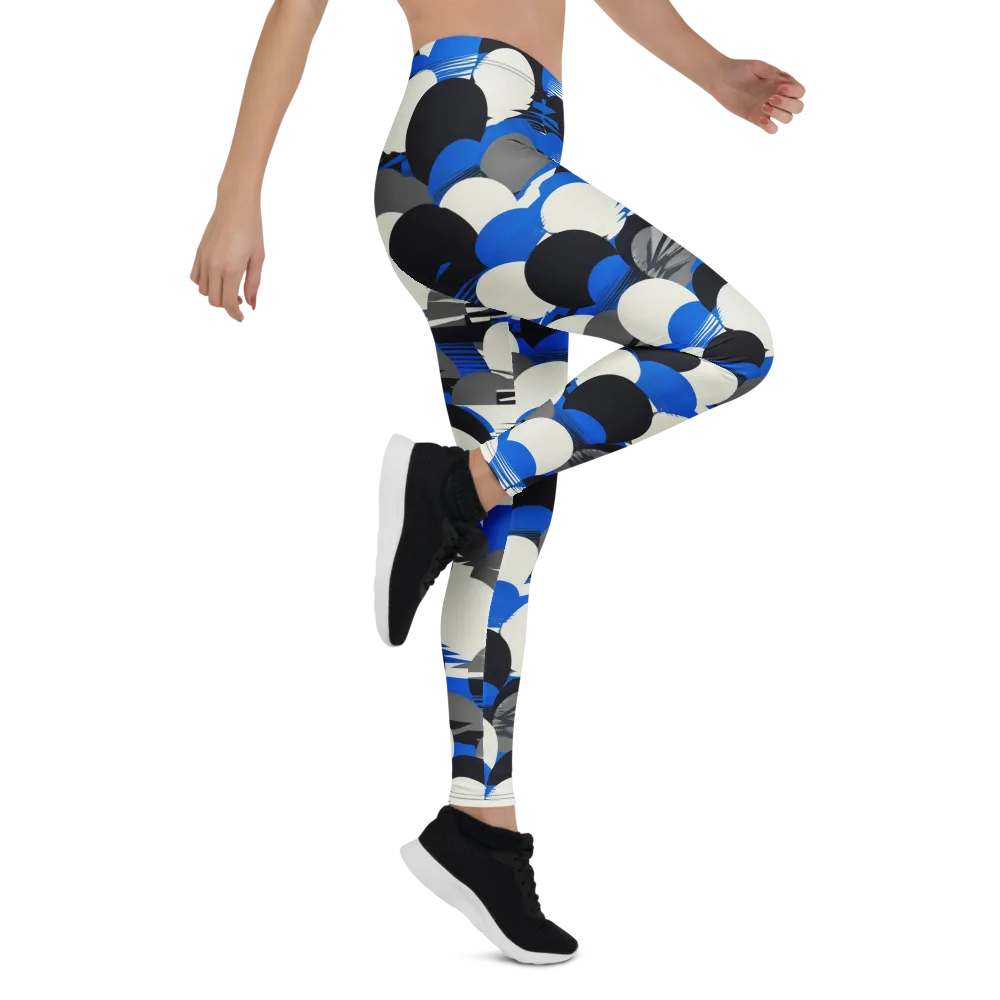 Electric Tumble on Leggings — Right