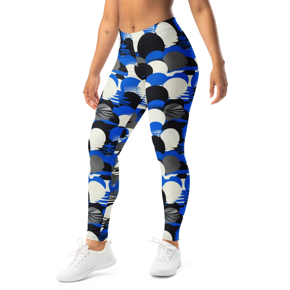Electric Tumble on Leggings — Left Front