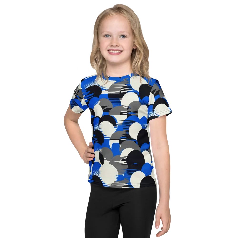 Electric Tumble on Kids Crew Neck T-Shirt — Front