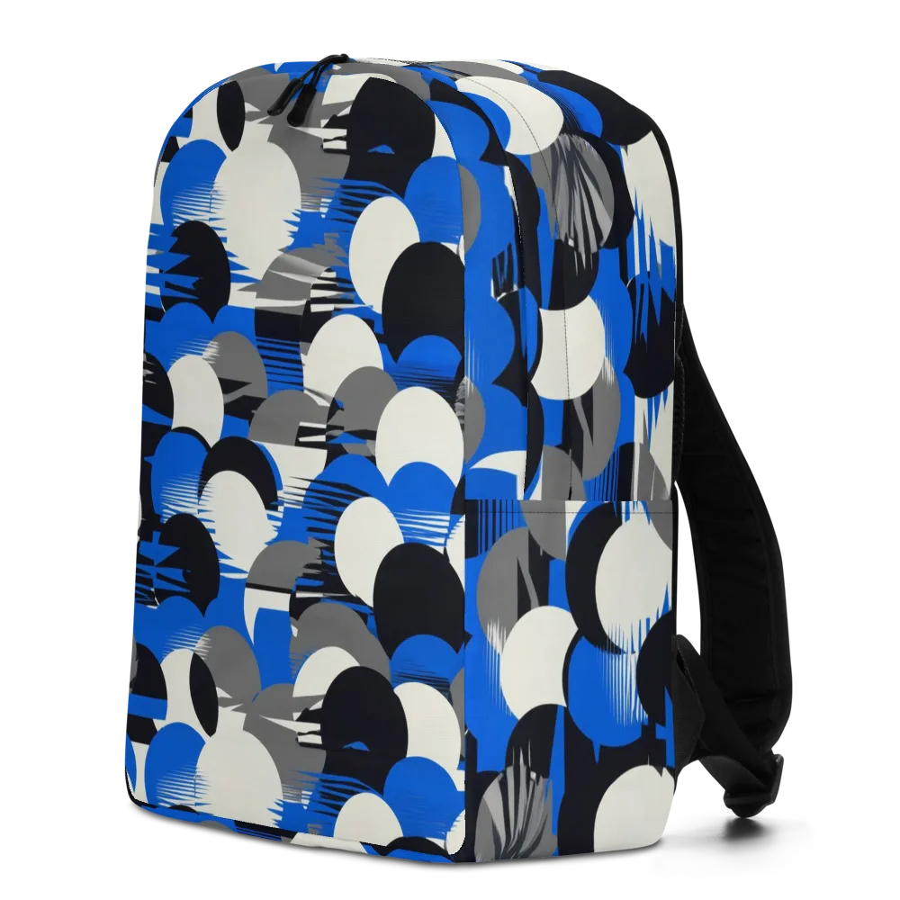 Electric Tumble on Minimalist Backpack — Left