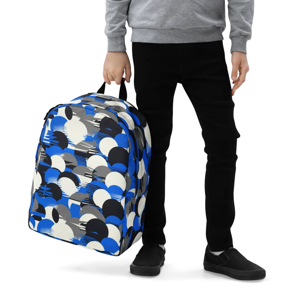 Electric Tumble on Minimalist Backpack — Zoomed-in
