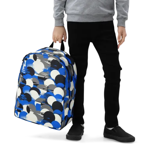 Electric Tumble on a Minimalist Backpack