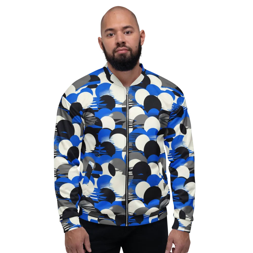 Electric Tumble on Bomber Jacket — Front