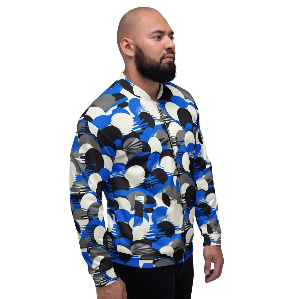 Electric Tumble on Bomber Jacket — Right