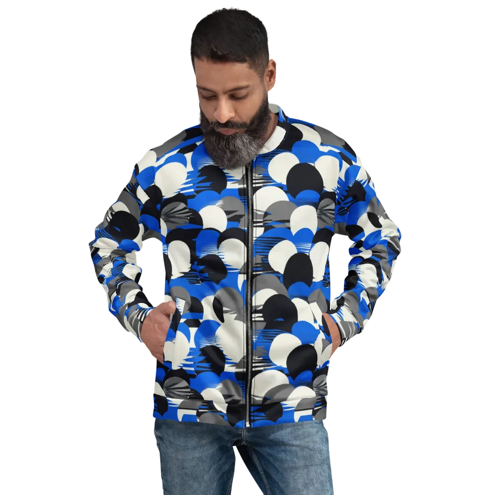 Electric Tumble on Bomber Jacket — Front