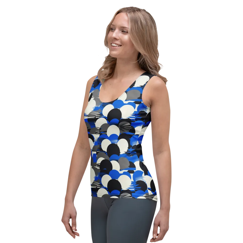 Electric Tumble on Women's Tank Top — Left Front