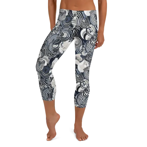 Nautical Noise on a Capri Leggings