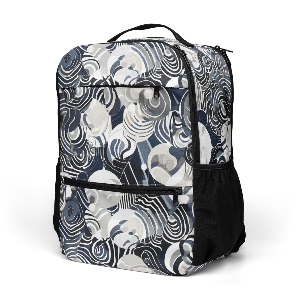 Nautical Noise on Utility Backpack — Left Front