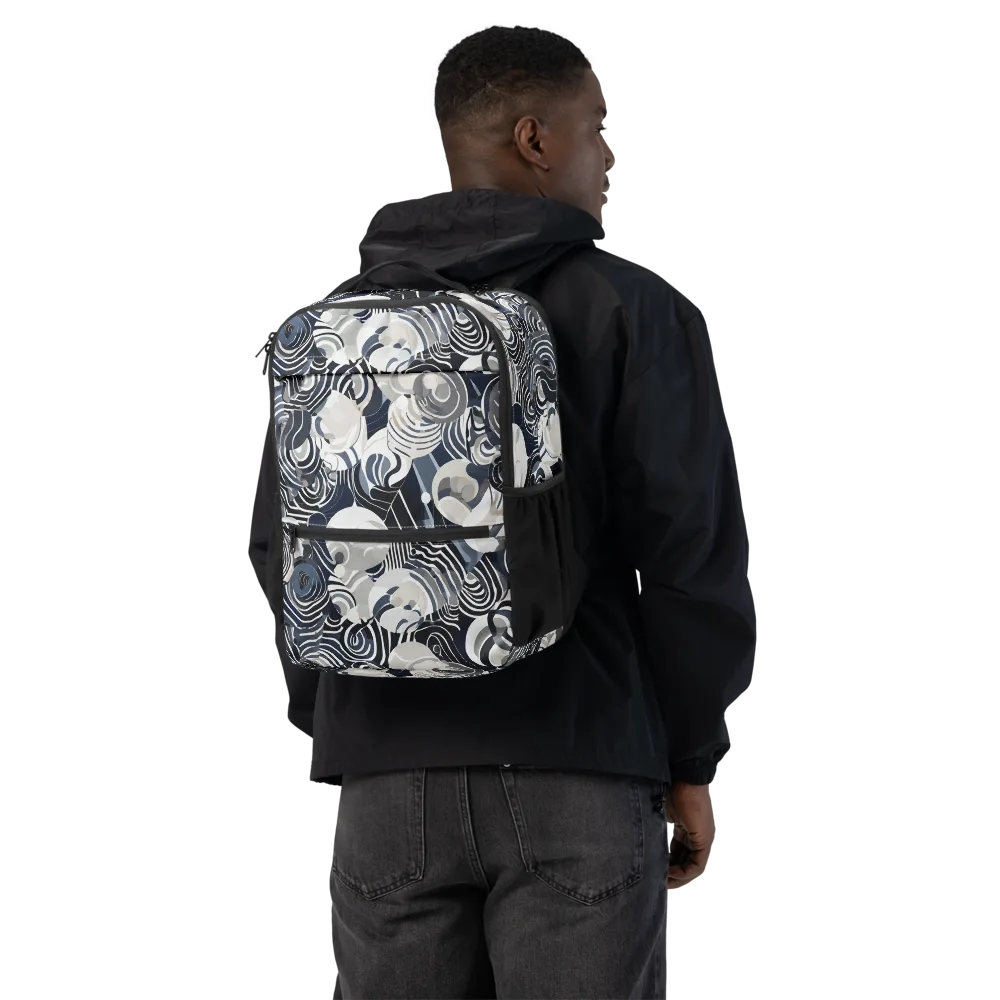 Nautical Noise on Utility Backpack — Back