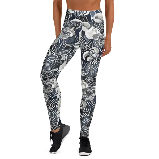 Nautical Noise on a Yoga Leggings