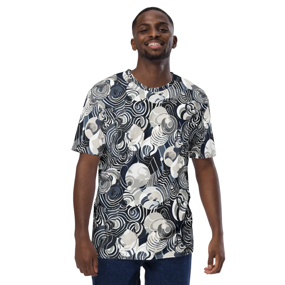 Nautical Noise on Men's Crew Neck T-Shirt — Front