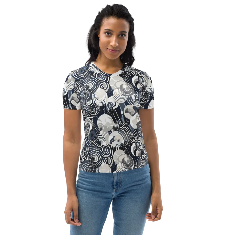 Nautical Noise on Women's Crew Neck T-Shirt — Front