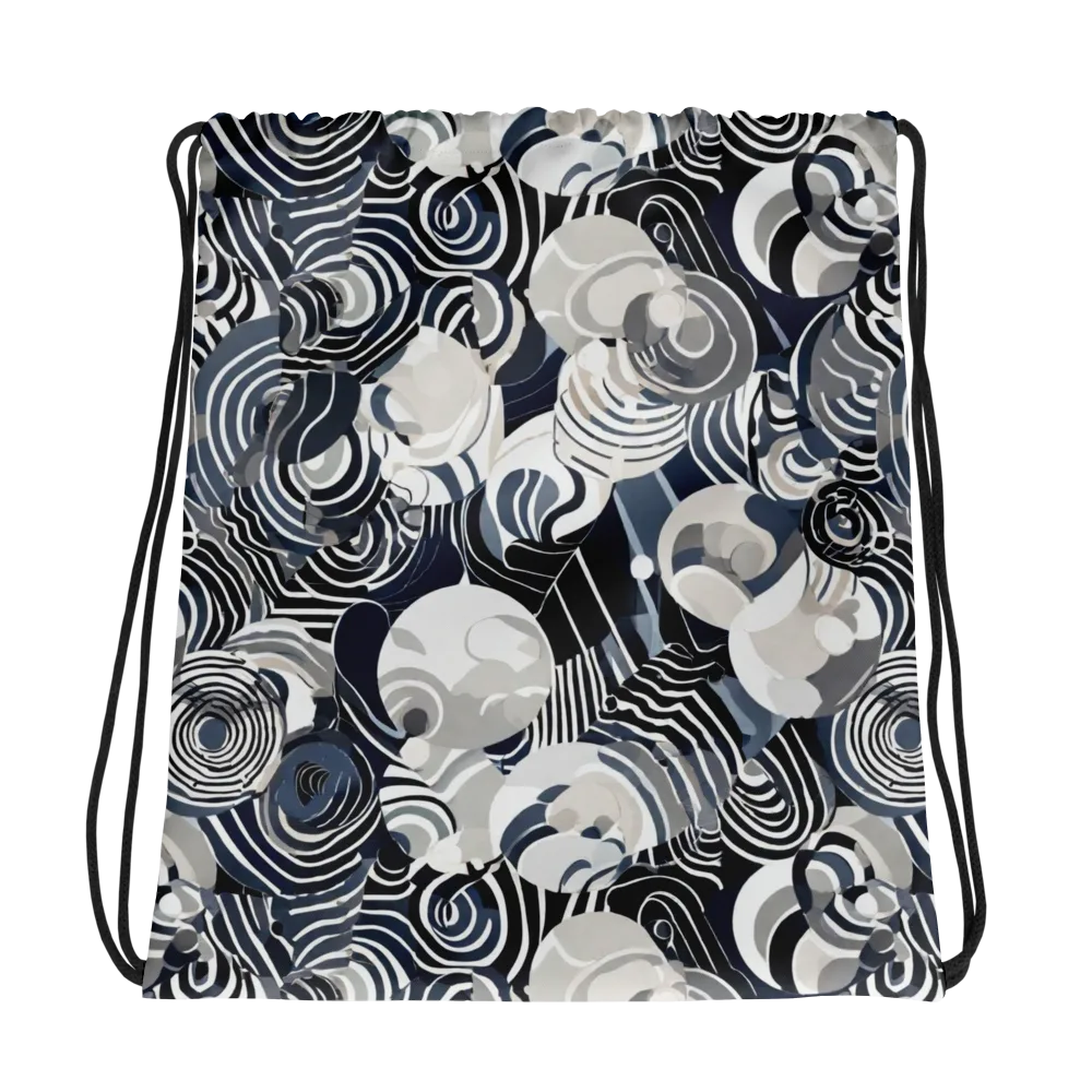 Nautical Noise on Drawstring Bag — Photo