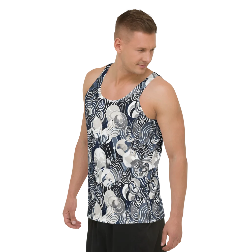 Nautical Noise on Men's Tank Top — Left Front